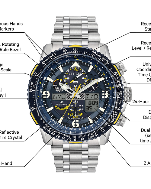 Promaster Skyhawk A T Men s Eco Drive JY8078 52L Watch CITIZEN